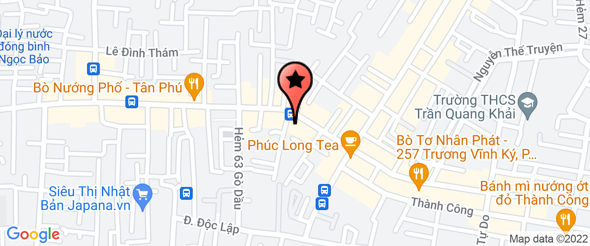 Bản đồ đến địa chỉ Công Ty TNHH Trần Lộc - Volare