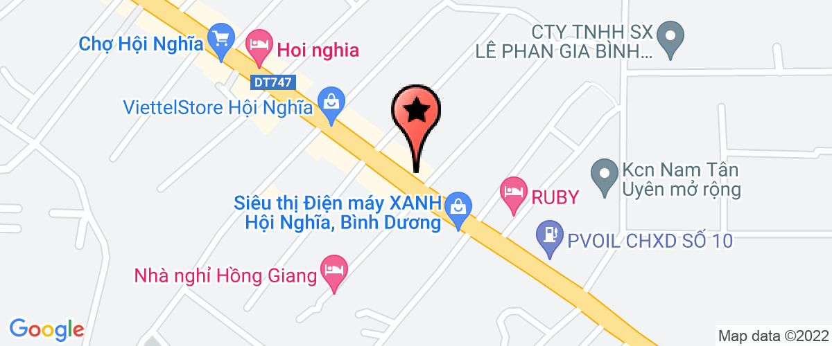 Bản đồ đến địa chỉ Công Ty TNHH Một Thành Viên Nam Thương Phát