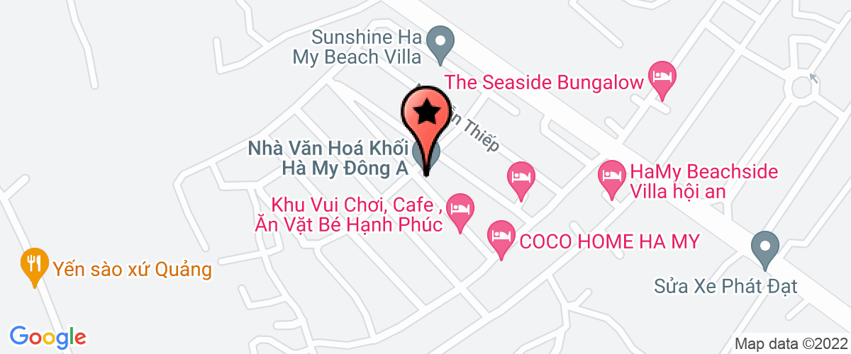 Bản đồ đến địa chỉ Công Ty TNHH Một Thành Viên Thương Mại Và Dịch Vụ Hà My Beach