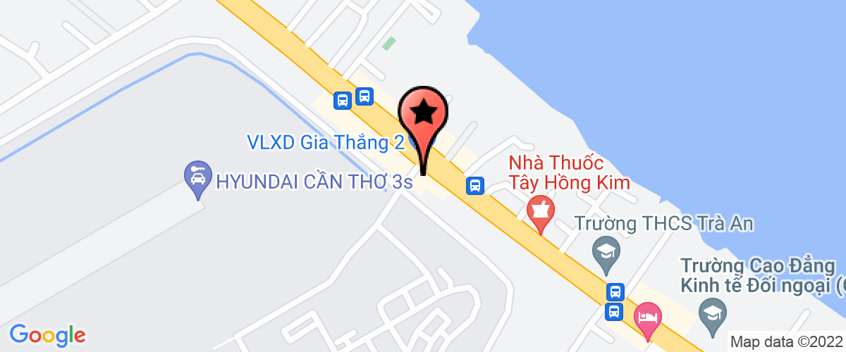 Bản đồ đến địa chỉ Cảng Hàng Không Quốc Tế Cần Thơ - Chi Nhánh Tổng Công Ty Cảng Hàng Không Việt Nam