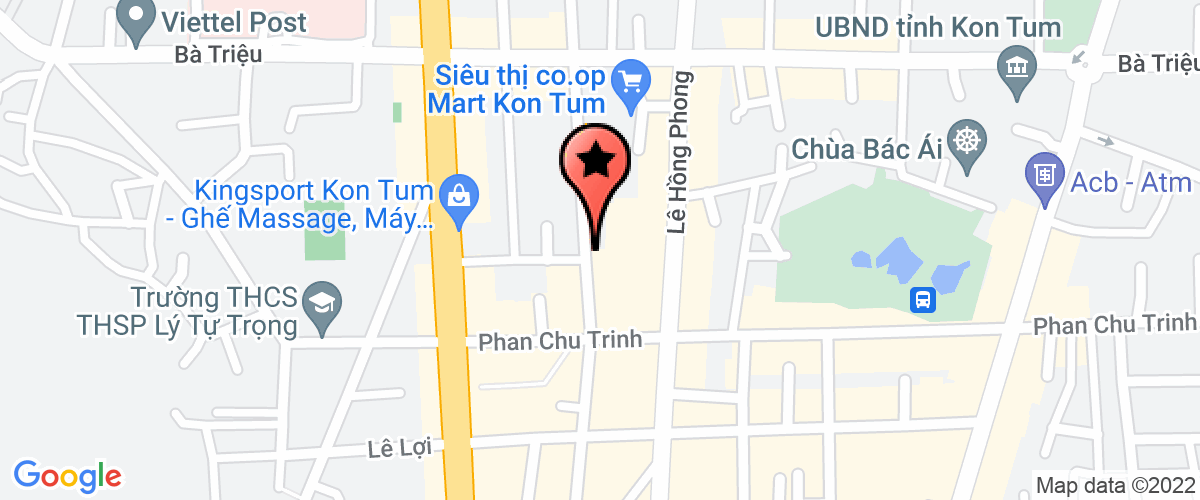 Bản đồ đến địa chỉ Công Ty Trách Nhiệm Hữu Hạn Một Thành Viên Tân Hà Kon Tum