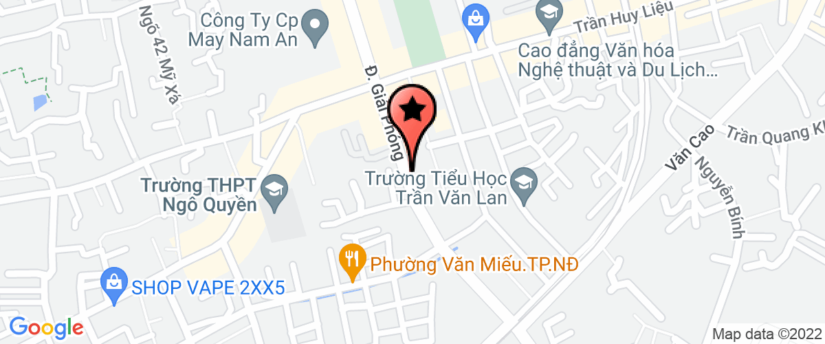 Bản đồ đến địa chỉ Công Ty TNHH Một Thành Viên Nam Thành Phú