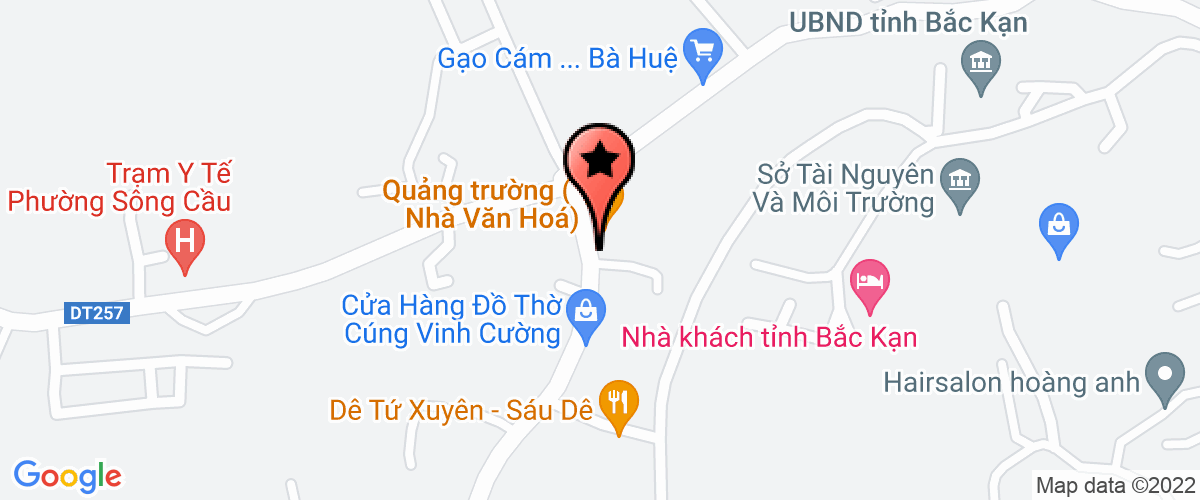 Bản đồ đến địa chỉ Công Ty TNHH Thái Sơn Bắc Kạn