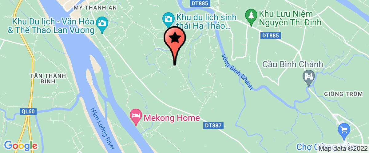 Bản đồ đến địa chỉ Công ty TNHH Một thành viên Chế biến dừa Lương Quới (Nộp hộ nhà thầu)