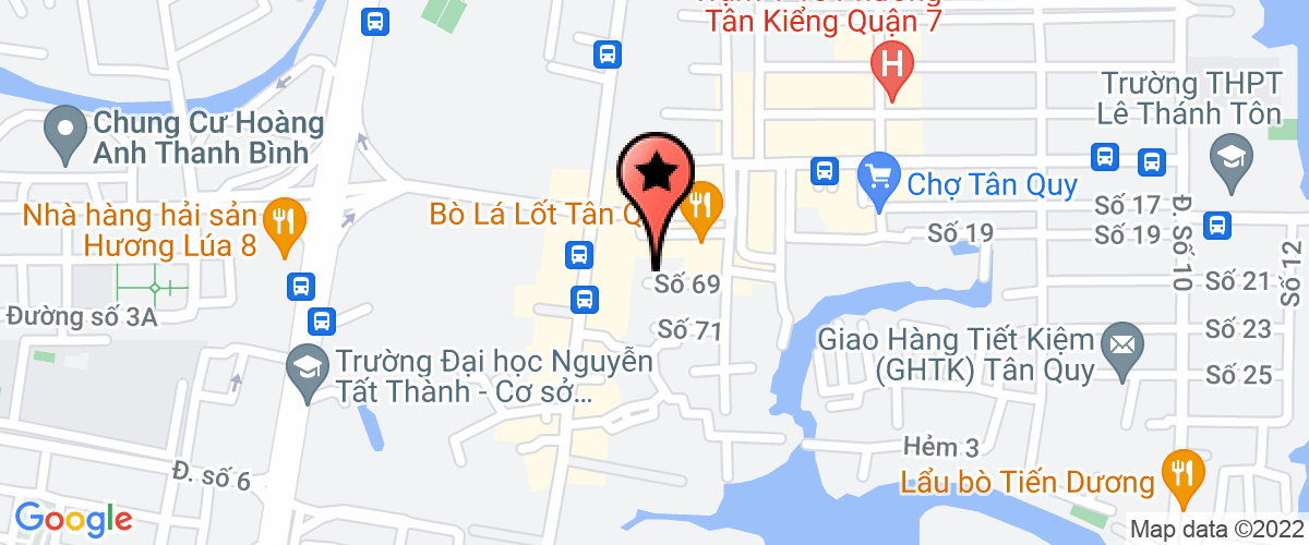 Bản đồ đến địa chỉ Công Ty TNHH Xây Dựng Nội Thất TMDV Tân Đại Tín