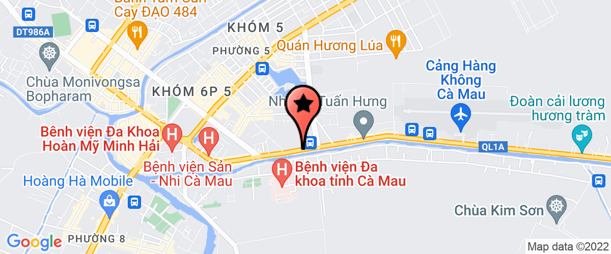 Bản đồ đến địa chỉ Công ty TNHH Thương Mại - Dịch Vụ Ngọc Giàu