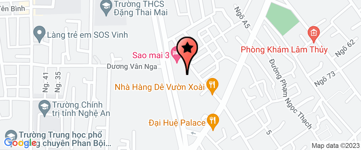 Bản đồ đến địa chỉ Văn Phòng Đại Diện Tại Nghệ An- Công Ty Cổ Phần Tư Vấn Bankco