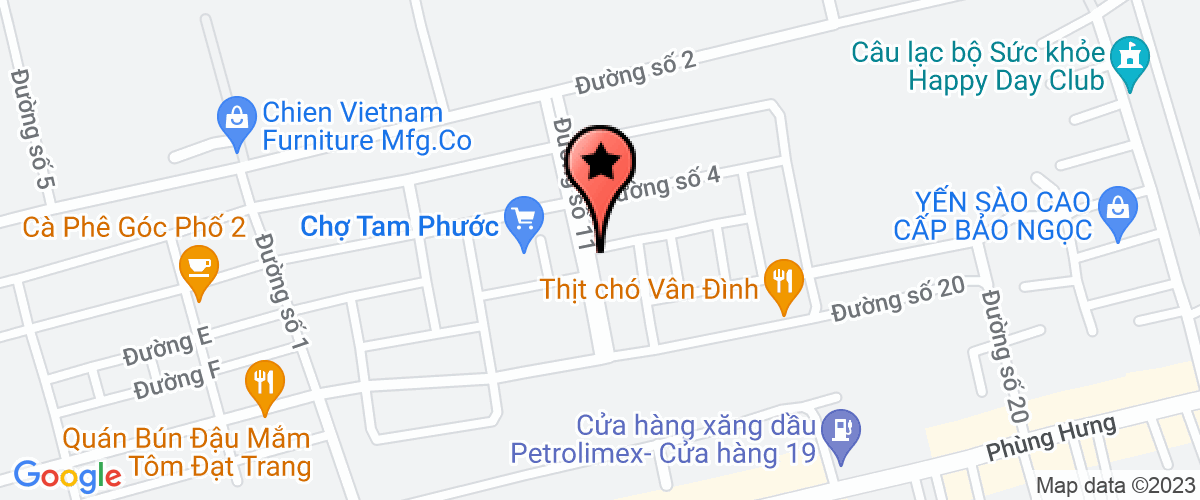 Bản đồ đến địa chỉ Công Ty TNHH Nam Song Anh