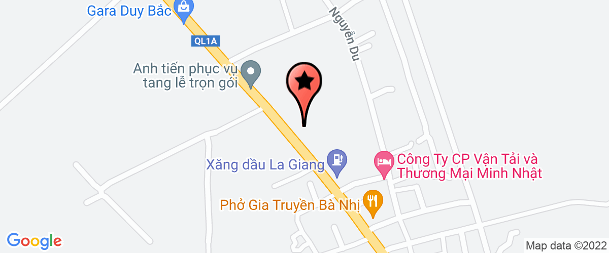 Bản đồ đến địa chỉ Công Ty Trách Nhiệm Hữu Hạn Tâm A