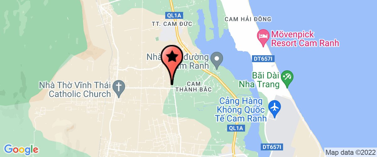 Bản đồ đến địa chỉ Công Ty TNHH Xây Dựng Tiến Hưng Scl Cam Lâm