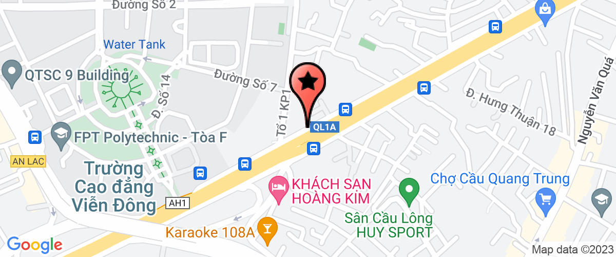 Bản đồ đến địa chỉ Chi Nhánh Công Ty TNHH Thương Mại Thép Phú Cường