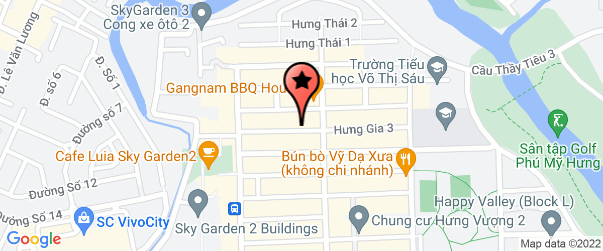 Bản đồ đến địa chỉ Công Ty TNHH Phát Triển Thương Mại Dịch Vụ Du Lịch Bầu Trời Xanh