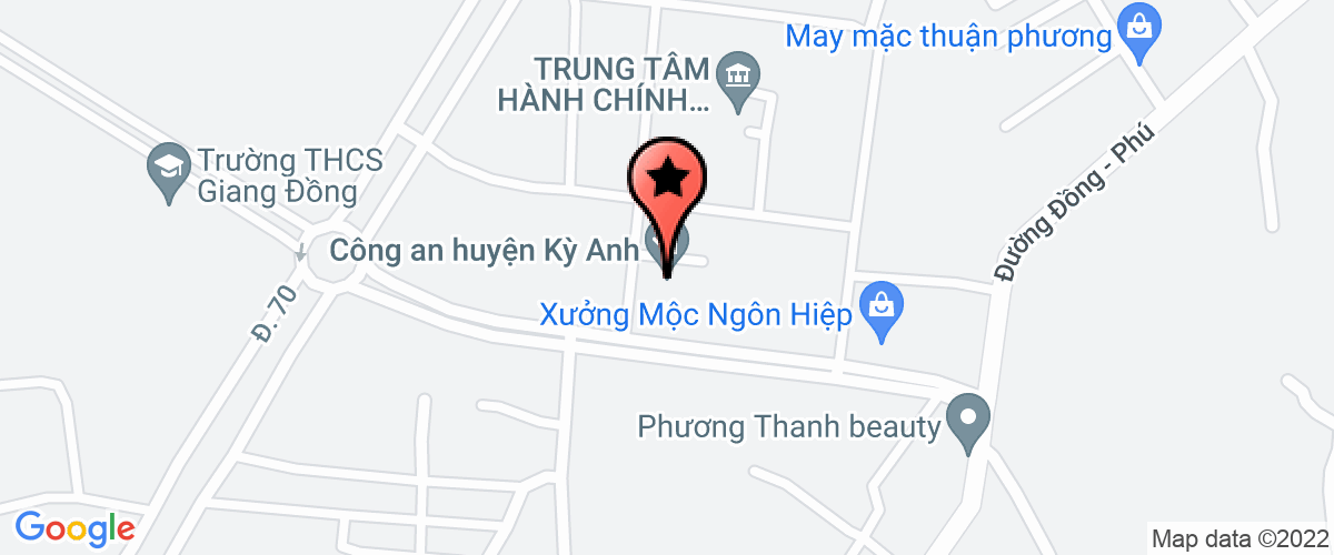 Bản đồ đến địa chỉ Công Ty TNHH Một Thành Viên Phát Triển Xây Dựng Thanh Hương