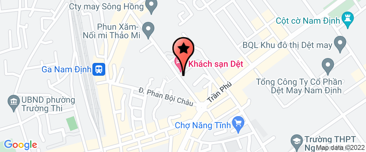 Bản đồ đến địa chỉ Công Ty Cổ Phần May Xuất Khẩu Đại Dương Nam Định