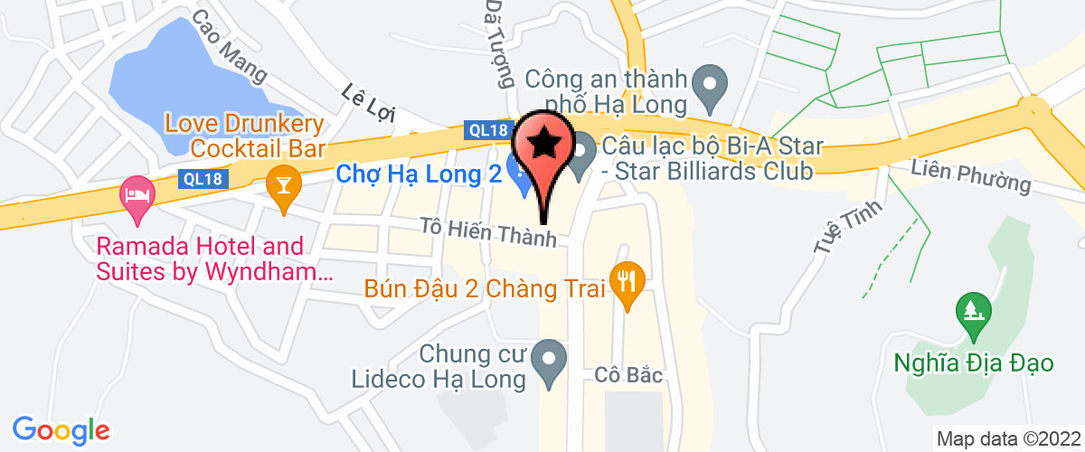 Bản đồ đến địa chỉ Công Ty TNHH Môi Trường Xanh Hải Ninh Hạ Long