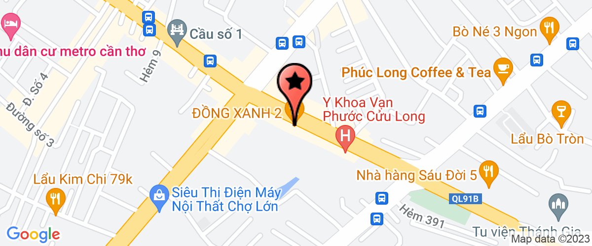 Bản đồ đến địa chỉ Công Ty TNHH Xe Máy Vinh Phát