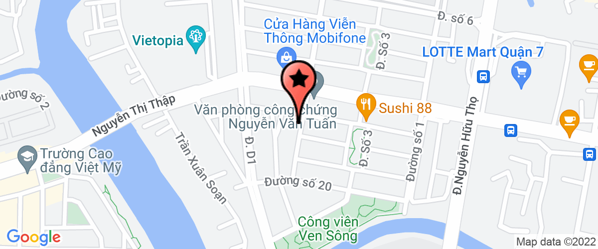Bản đồ đến địa chỉ Công Ty TNHH Thương Mại Tlc Việt Nam