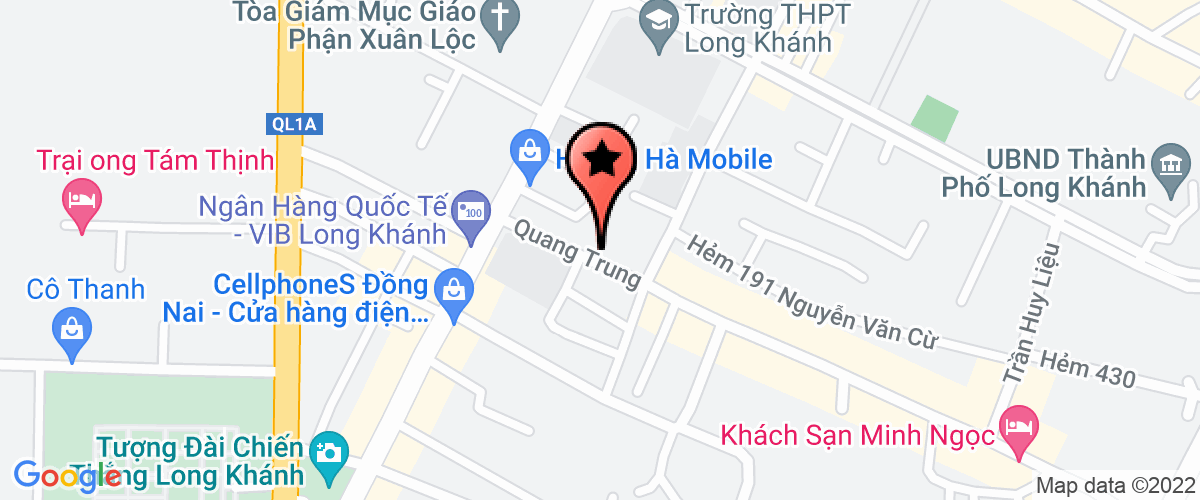 Bản đồ đến địa chỉ Công Ty TNHH Võ Anh Phương