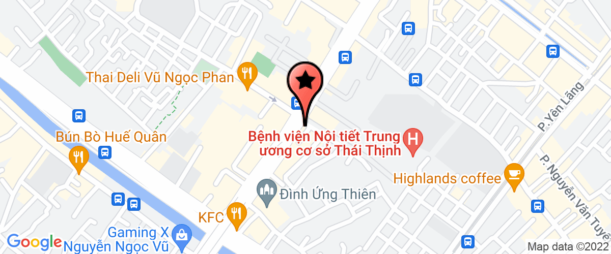 Bản đồ đến địa chỉ Công Ty TNHH Một Thành Viên Dịch Vụ Và Truyền Thông Hanoilens