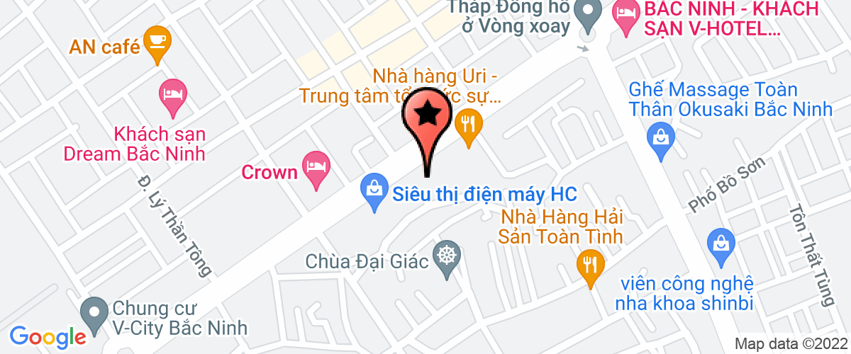 Bản đồ đến địa chỉ Công Ty TNHH Điền Phong Hoàn