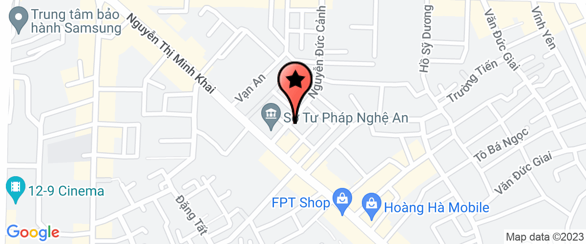 Bản đồ đến địa chỉ Công ty CP tư vấn xây dựng Thái Bình