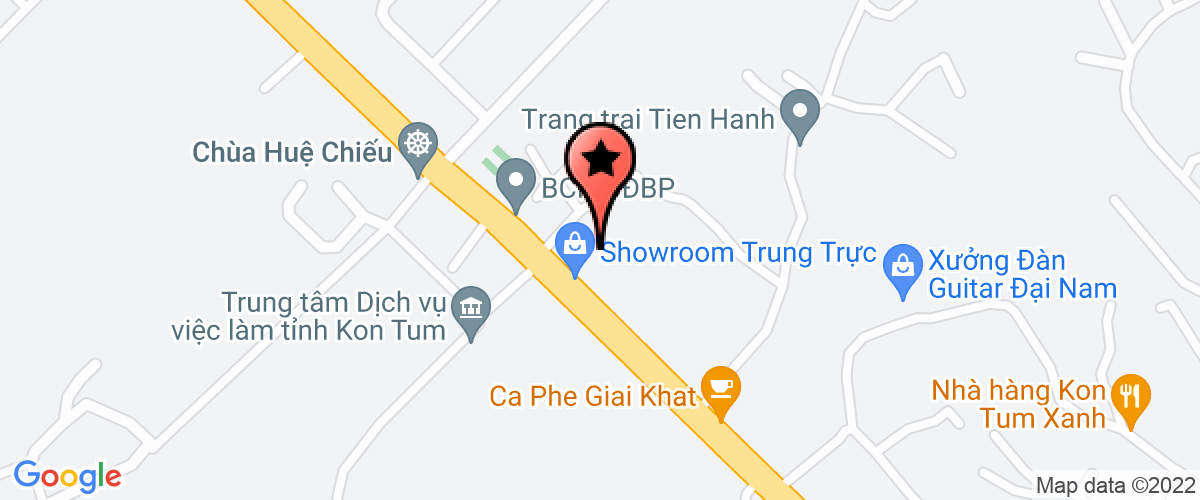 Bản đồ đến địa chỉ Công Ty TNHH Phú Việt Kon Tum