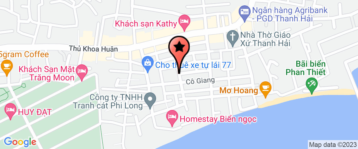 Bản đồ đến địa chỉ Công Ty TNHH Dịch Vụ - Thương Mại Vận Chuyển Hàng Hóa Kiếm Thánh Bình Thuận