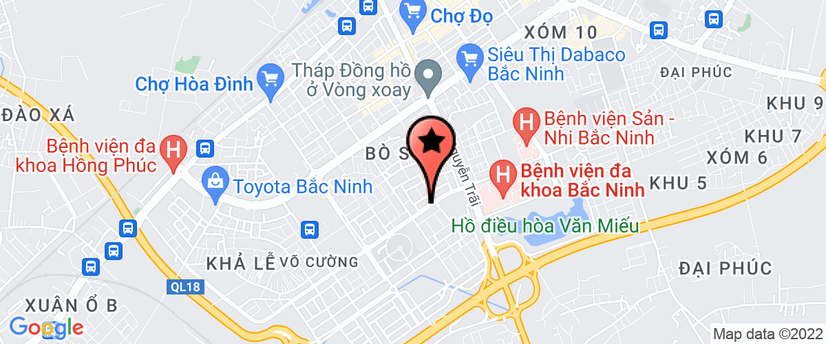 Bản đồ đến địa chỉ Công Ty Cổ Phần Lộc Phát Kinh Bắc