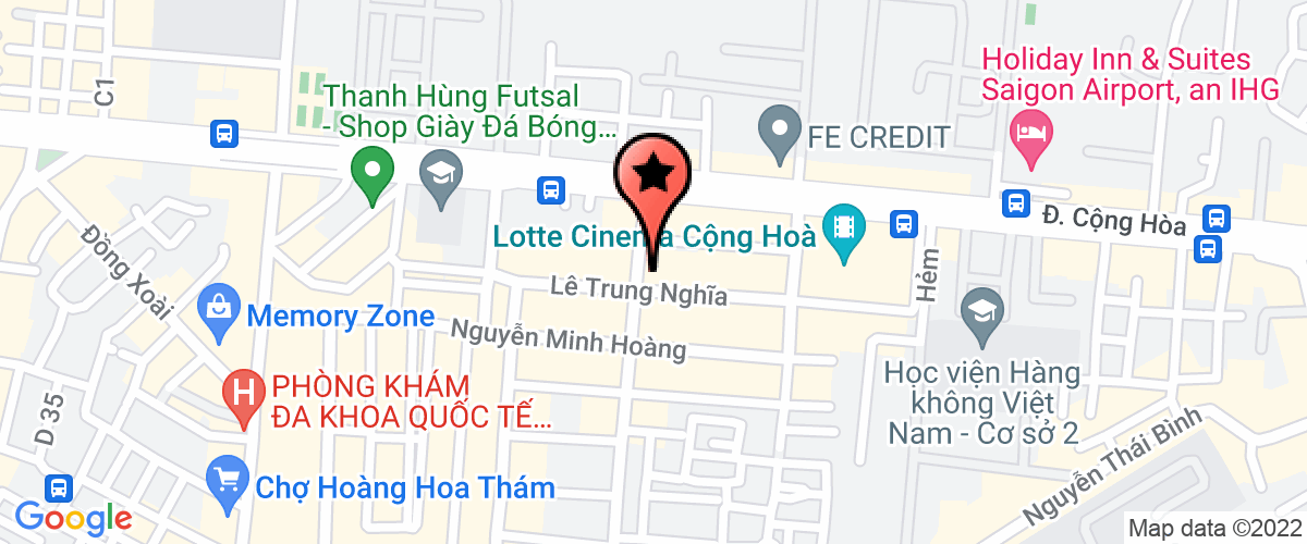 Bản đồ đến địa chỉ Công Ty TNHH Sản Xuất Thương Mại Dịch Vụ Komarc Việt Nam