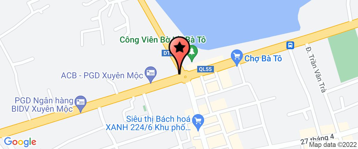 Bản đồ đến địa chỉ Công Ty Trách Nhiệm Hữu Hạn Dương Ngọc Lanh
