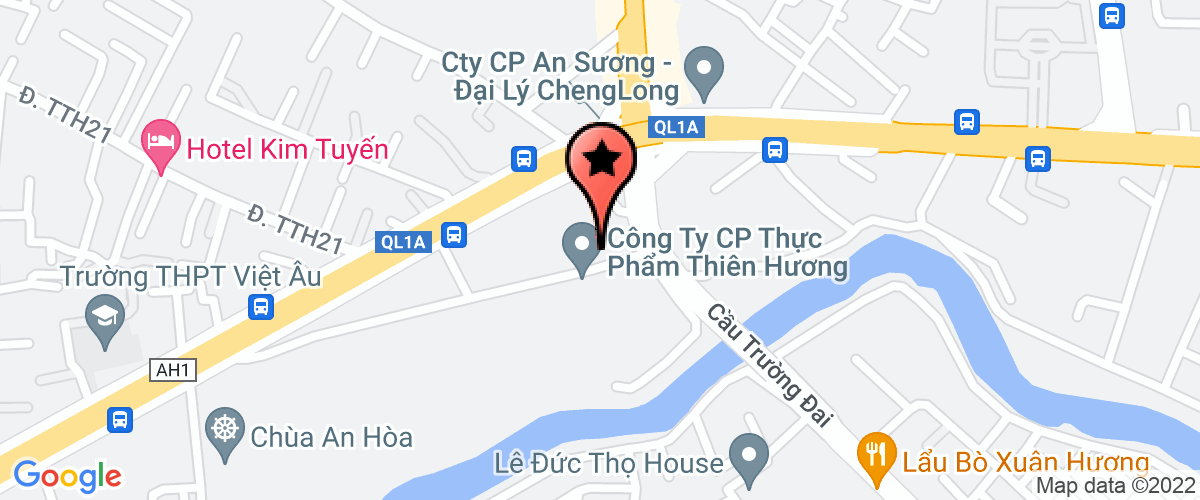 Bản đồ đến địa chỉ Công Ty TNHH Thương Mại Sản Xuất Nón Bo Kết Mạnh Huế