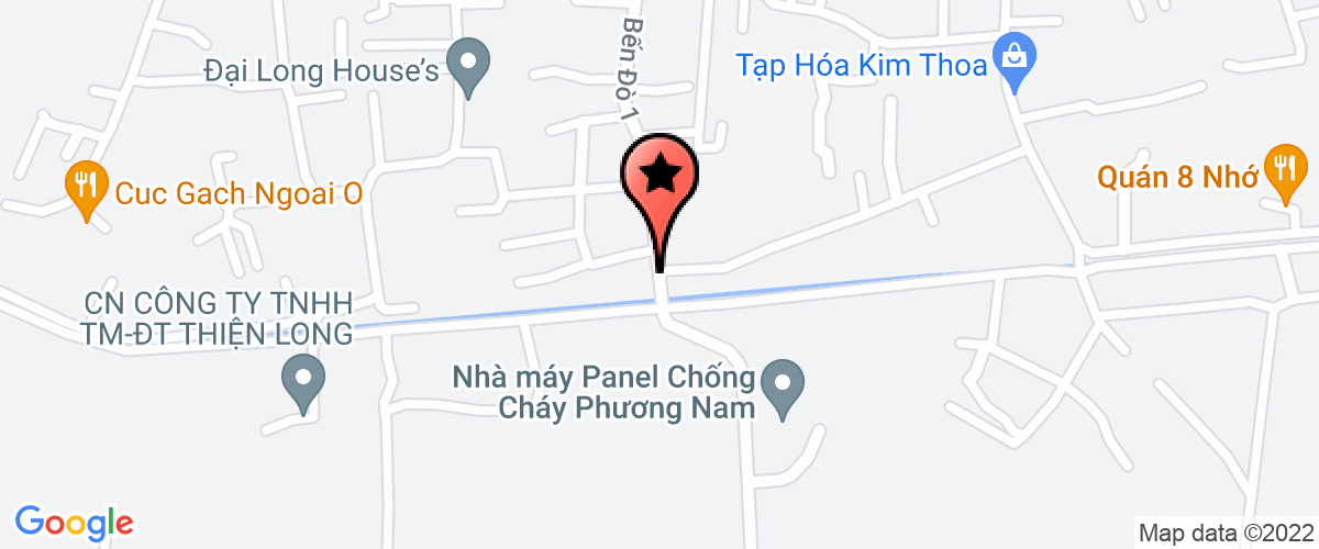 Bản đồ đến địa chỉ Công Ty TNHH SX DV TM Kim Yến Thanh