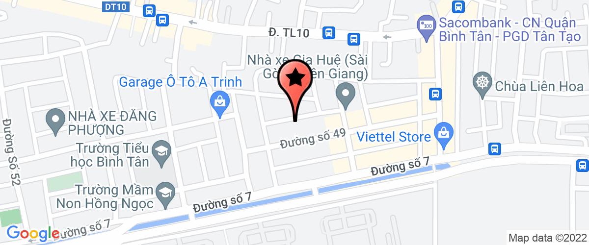 Bản đồ đến địa chỉ Cty TNHH Thương Mại Dịch Vụ Xuất Nhập Khẩu Kim Phát