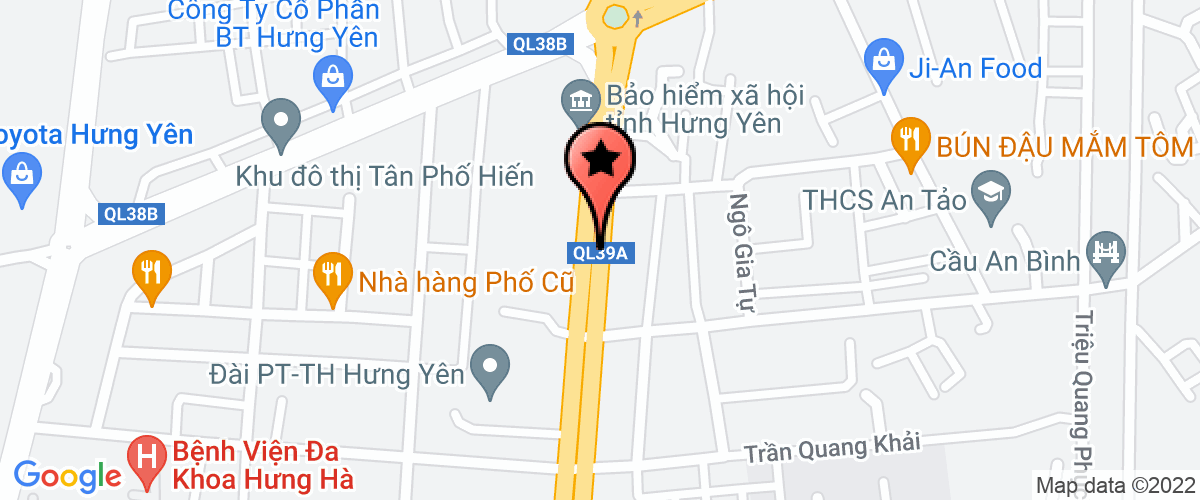 Bản đồ đến địa chỉ Công Ty TNHH Mtv Phúc Khang Hàn