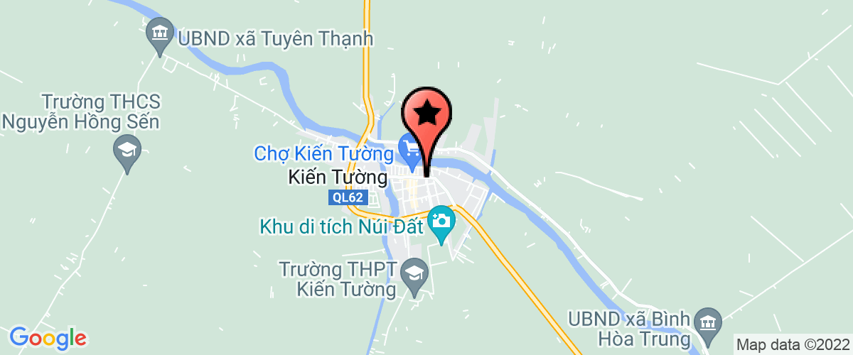 Bản đồ đến địa chỉ UBND Xã Tuyên Thạnh