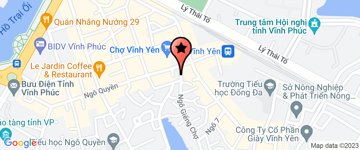 Bản đồ đến địa chỉ Chi Nhánh Công Ty TNHH Thương Mại Và Giáo Dục Á Châu Tại Thành Phố Vĩnh Yên - Vĩnh Phúc