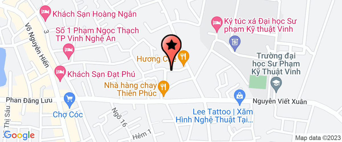 Bản đồ đến địa chỉ Công Ty Cổ Phần Phát Triển Bền Vững Bình Minh - Văn Phòng Đại Diện Tại Tỉnh Nghệ An