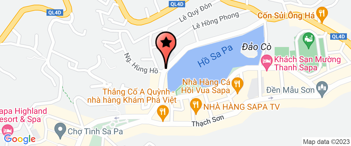 Bản đồ đến địa chỉ Công Ty TNHH MTV Infinity Sa Pa