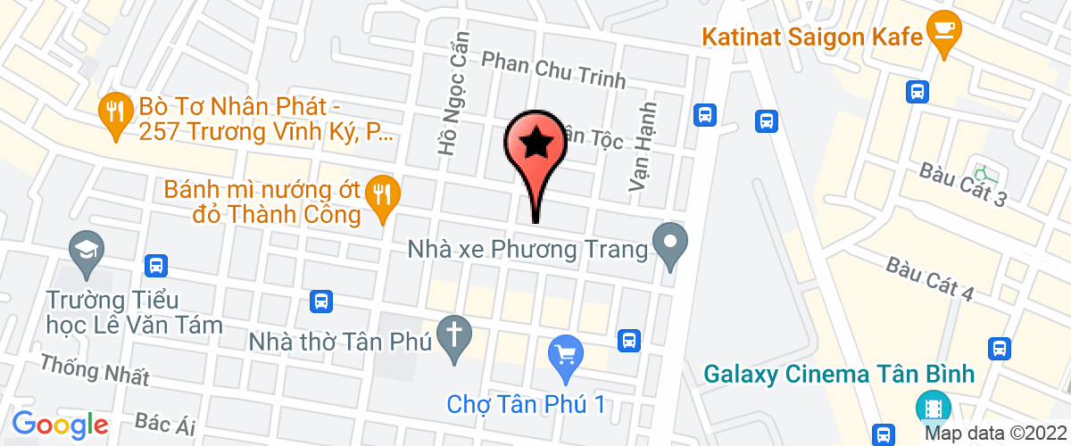 Bản đồ đến địa chỉ Công Ty TNHH Thương Mại Xuất Nhập Khẩu Thiên Tân Aqua