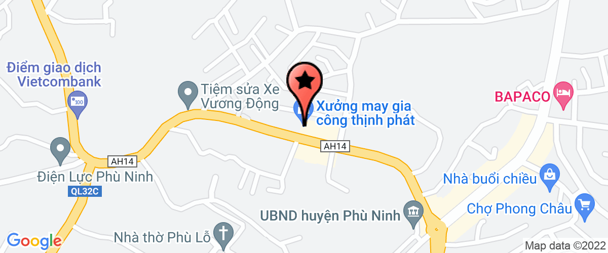 Bản đồ đến địa chỉ Công Ty TNHH Hana Phú Thọ