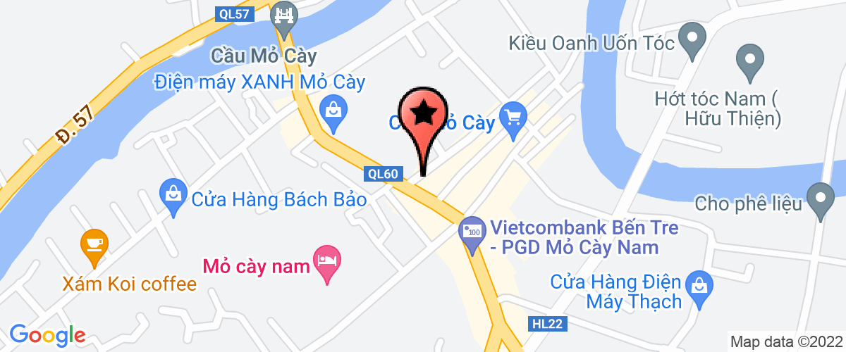 Bản đồ đến địa chỉ Công Ty TNHH Một Thành Viên Thương Mại Dịch Vụ Xuất Nhập Khẩu Dừa Vĩnh Tâm