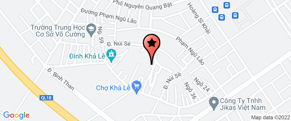Bản đồ đến địa chỉ Chi cục Kiểm lâm Bắc Ninh