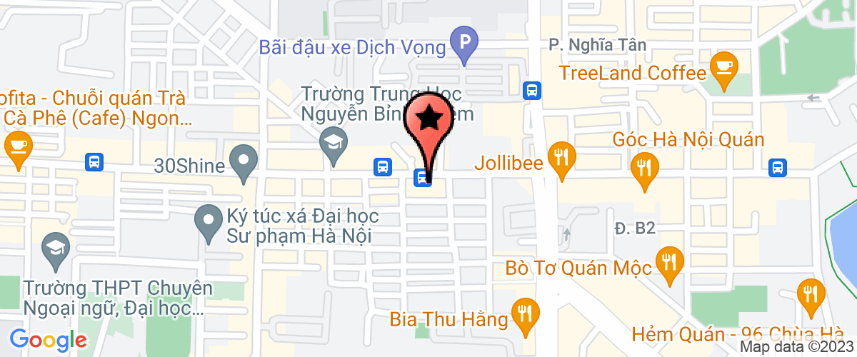 Bản đồ đến địa chỉ Chi Nhánh Công Ty Cổ Phần Thương Mại & Xuất Nhập Khẩu Hữu Nghị Việt Hàn Tại Hà Nội