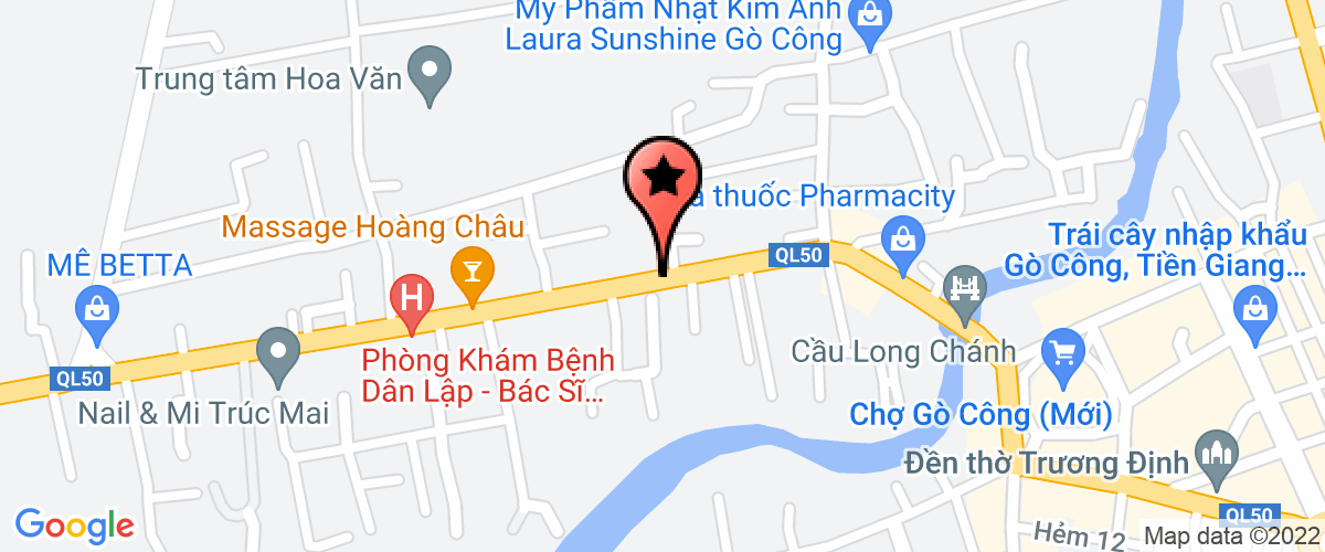 Bản đồ đến địa chỉ Công Ty Cổ Phần Năng Lượng Du Lịch Xanh Tiền Giang