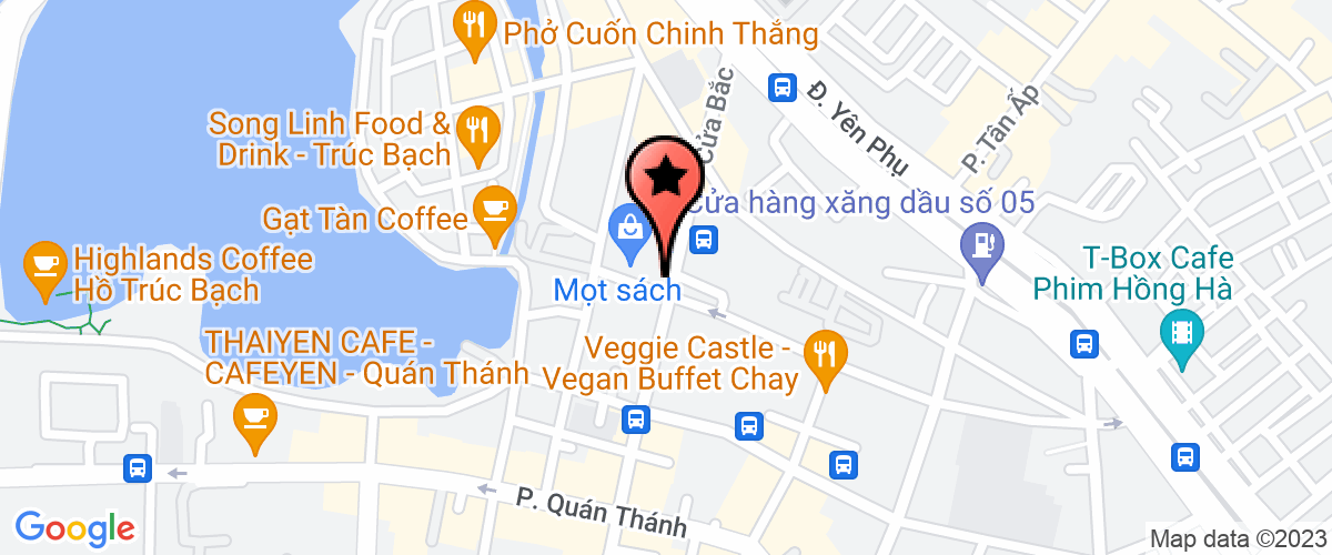 Bản đồ đến địa chỉ Công ty TNHH du lịch Thăng Long Châu á
