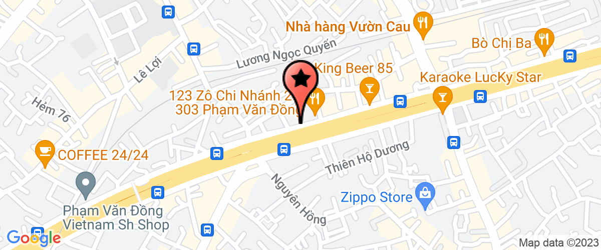 Bản đồ đến địa chỉ Công Ty TNHH Thành Đạt Gò Vấp