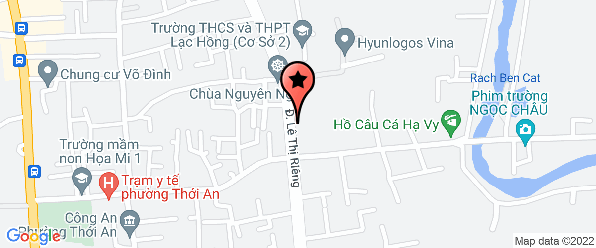 Bản đồ đến địa chỉ Công Ty TNHH Hạnh Thiện