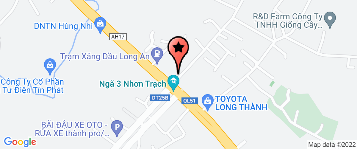 Bản đồ đến địa chỉ Công ty TNHH MTV Thảo Vy