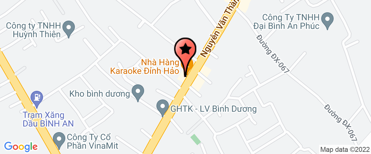 Bản đồ đến địa chỉ Công Ty TNHH Một Thành Viên Kim Vinh Thái