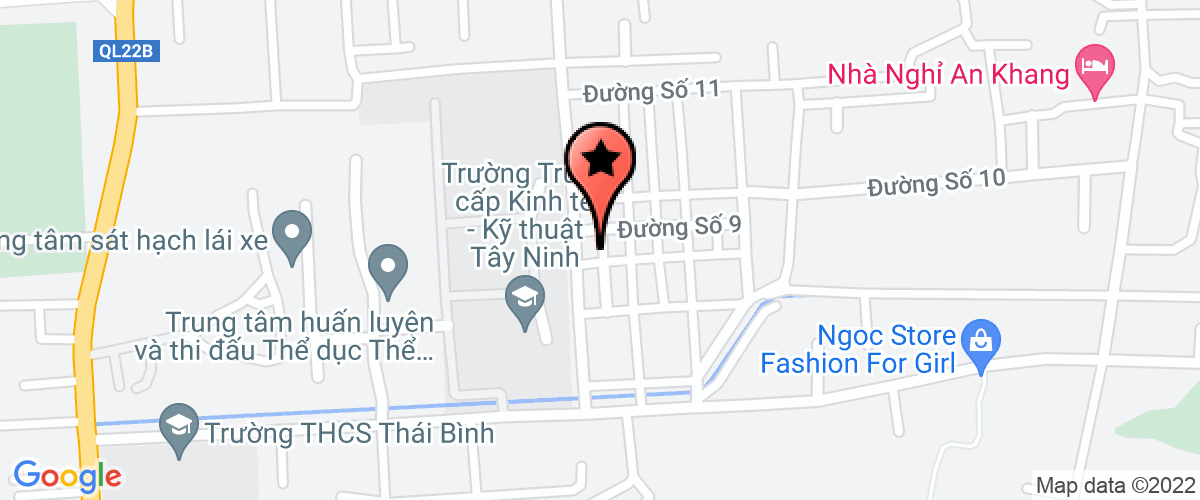 Bản đồ đến địa chỉ Chi Nhánh Công Ty Cổ Phần Dược Hậu Giang Tại Tỉnh Tây Ninh